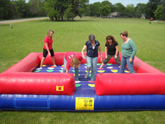 inflatable twister game
