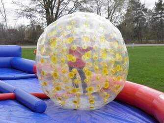 Inflatable Zorb Balls Track
