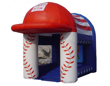 Inflatable Baseball Pitching Game
