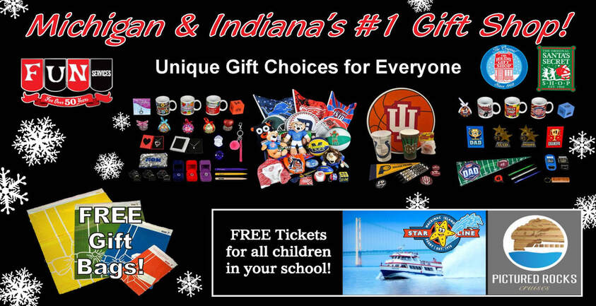 Michigan & Indiana School Holiday Gift Shop/Santa's Secret Shop