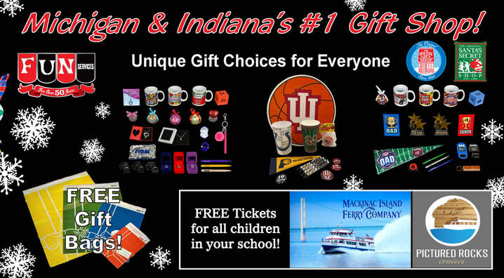Michigan & Indiana School Holiday Gift Shop/Santa's Secret Shop